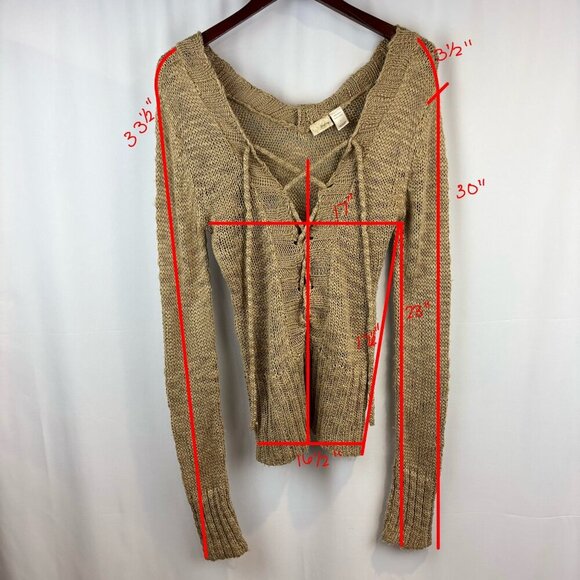 Daytrip Lace-Up Knit Sweater - Picture 6 of 6